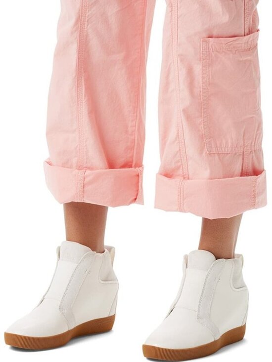 Sorel Shoes - Sorel Out N About Pull On Wedge Booties Leather Chelsea Boots Sea Salt Size 9
